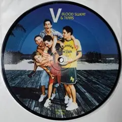 V　Blood Sweat & Tears　レコード　7インチ　ピクチャー盤