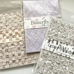 【91】素材紙 3種 レトロ 紙もの コラージュ 海外 まとめ売り