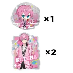 AMPTAK けちゃ ダイカットクリアカード