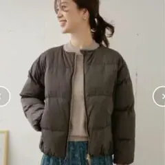アーバンリサーチドアーズ ノーカラーショートブルゾン