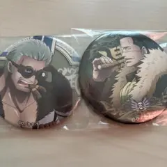ONEPIECE ワンピース クロコダイル スモーカー 缶バッジ
