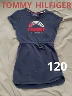 Tommy Hilfiger 半袖ワンピース ネイビー