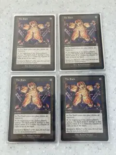 MTG 拷問台/The Rack 時のらせん タイムシフト 4枚セット