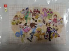 デジモンアドベンチャー サンリオ 缶バッジ クリアファイル