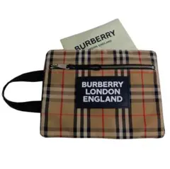 Burberry バーバリー クラッチバッグ ホースフェリー ショルダーバッグ