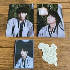 BTS ダルマジュン 2022 テヒョン ミニフォト ステッカー セット