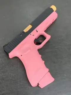 マルイ グロック 17 ピンク カスタム GLOCK ハンドガン ガス