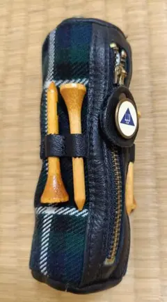 【新品未使用】dunhill ボールケースボール3個、ティー4本付き