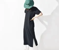 THE NORTH FACE ショートスリーブワンピースクルー ブラック　M