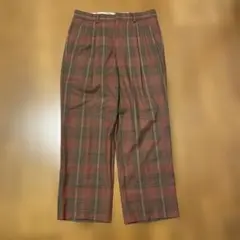 90's チェック スラックス ビンテージ 古着 usa