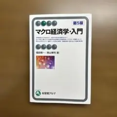 【値下げしました！】マクロ経済学・入門 超美品