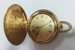 ★ 稼働品 TISSOT 懐中時計 ゴールド ★