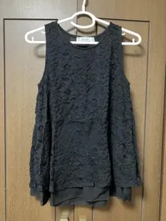 Strange Heaven ブラックレースノースリーブ Mサイズ