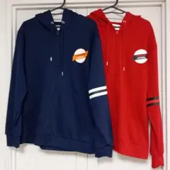 ハイキュー！！　ジップパーカー　烏野　音駒　2点セット　Mサイズ
