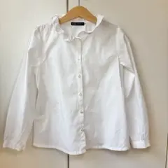 BeBe フリル ブラウス　シャツ　卒園式入学式　発表会　130サイズ