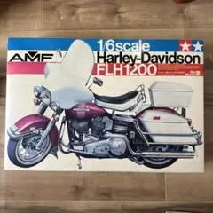 レアTAMIYA HARLEY-DAVIDSONFLH1200ハーレープラモデル Harley Davidson Flh1200 Police Bike / Tamiya USA
