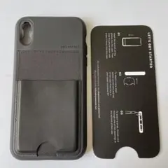Moment Iphone XR Wallet Case Black 黒