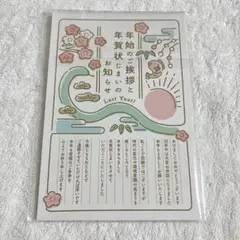 新品未開封★ 年賀状じまい2025（新年お知らせ）私製10枚入り