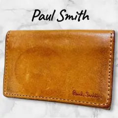 Paul Smith ブラウンレザー名刺入れ