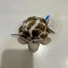カメ型ぬいぐるみ ストラップ付き