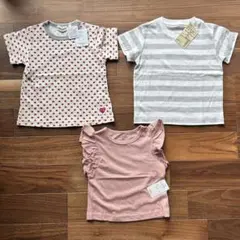 【新品】半袖Tシャツ 3枚セット 90cm