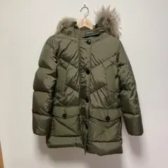 WOOLRICH ウールリッチ ダウンコート クリーニング済カーキ サイズXS
