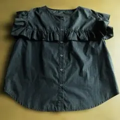 titivate seleactフリル付き半袖シャツ M