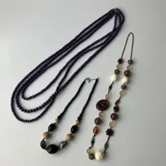 ネックレス3本