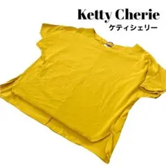 Ketty Cherie カットソー トップス　ブラウス　シャツ　イエロー　黄色