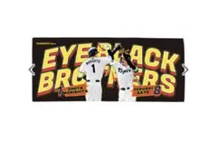 阪神タイガース　アイブラック兄弟 フェイスタオル