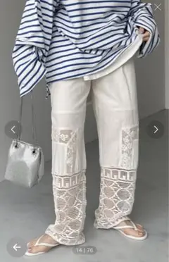 wee9s vintage like lace pants
