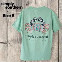 US古着 simply southern シンプリーサウザン 半袖Tシャツ S