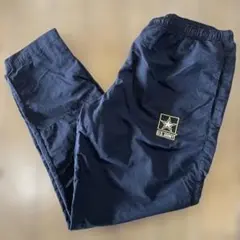 U.S.ARMY アーミー ナイロンパンツ 刺繍ロゴ 古着 黒 Lサイズ