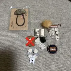 サマンサモスモス ブローチ・ヘアゴム