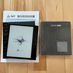 BOOX Go7 7インチ モノクロ電子ペーパータブレット 純正ケース付き
