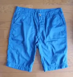ハーフパンツ　半パン　L　ブルー　ラージ　メンズ