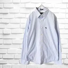 【Abercrombie & Fitch】ボタンダウンシャツ　ストライプ