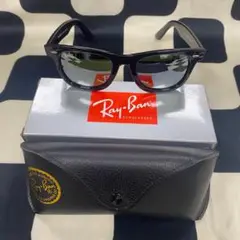 Ray-Ban 黒 × グレー 男女兼用 サングラス 匿名配送