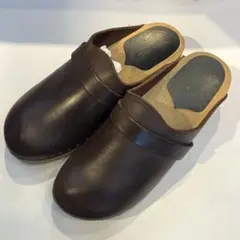 troentorp dansko moheda レザー クロッグサンダル