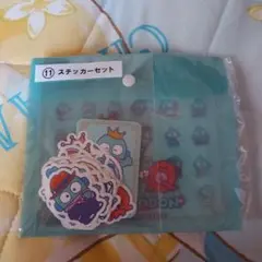 はんぎょどんいちばんくじキャラクター ステッカーセット