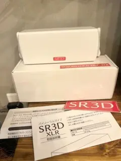 SR3D - XLR ホワイト　希望価格聞きます！ SR3D バイノーラルマイク ASMRマイク コンデンサーマイク XLR