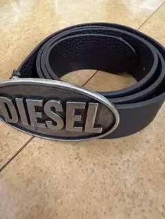 DIESEL ブラックレザーベルト