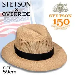 DRESS HIPPY×STETSONドレスヒッピーステットソン極美品 59cm 新品☆STETSON × Dress hippy パナマハット ドレスヒッピー