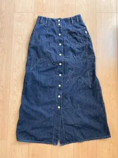 HYSTERIC GLAMOUR デニム ロングスカート FREE