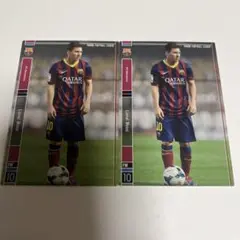Lionel Messi トレーディングカード 10番 2014年版　2枚セット