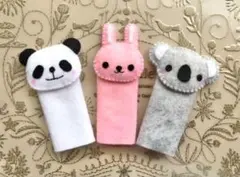 フェルト　パンダうさぎコアラ