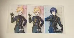 プロセカ あんスタ コラボ 鏡音レン KAITO ブロマイド 3枚セット