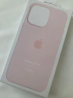 迅速発送 iPhone 15 Pro シリコーンケース ライトピンク 正規品