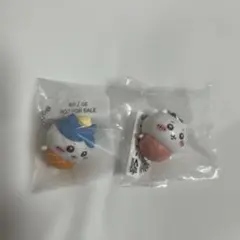 ちいかわ　くら寿司　キーホルダー　ちいかわと ハチワレ2点セット