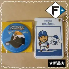 ⭐️新品⭐️未使用 北海道日本ハムファイターズ パスケース 缶バッジ
